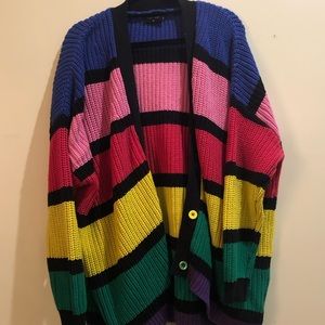Colorful Slouchy Sweater